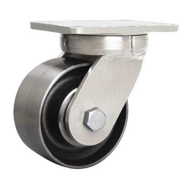 Hamilton Plate Caster, Swivel, Heavy-Duty, 3500 lb. S-SECJ-6FSH