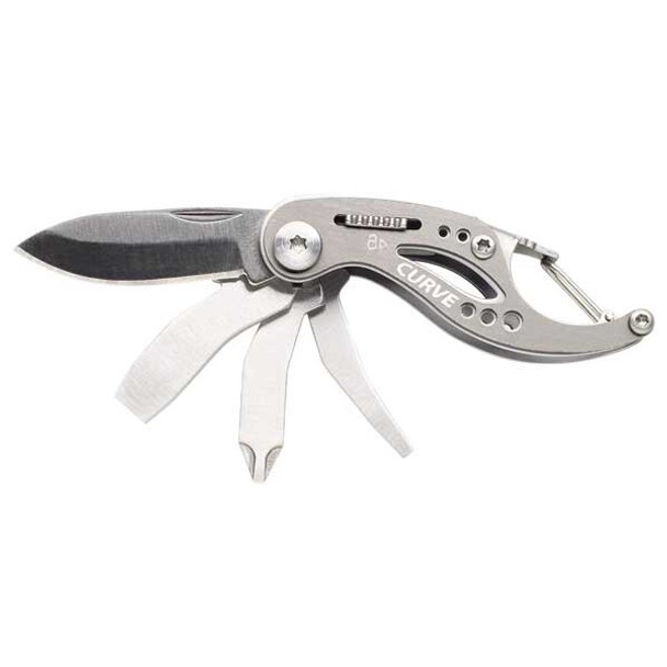 Gerber Multi-Tool Folding Knife,Gray,6 Function 31-000206