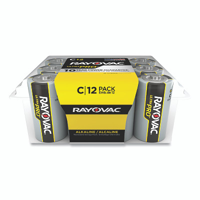 Ultra Pro™ C Batteries, Alkaline, 1.5 V, 12 PK