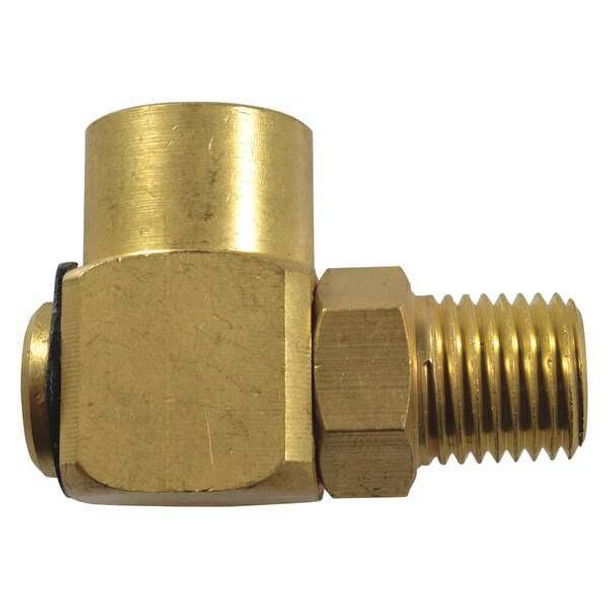 Speedaire Swivel,90 Deg.,Steel,1/4 in FNPT Inlet TT2CUC51G