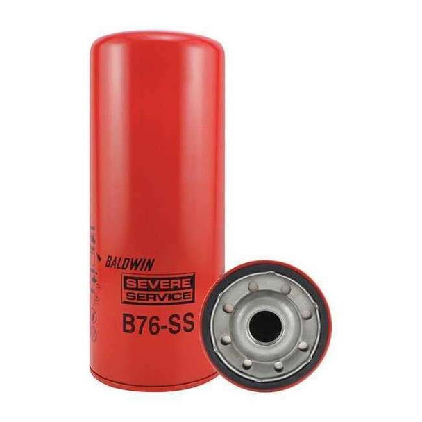 Baldwin Filters Spin-On,1-1/8" Thread ,10-7/16" L B76-SS