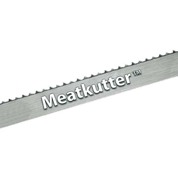 Band Saw Blade, 10 ft. 8" L, 5/8" W, 4 TPI, Carbon Steel, 0.022" Thick