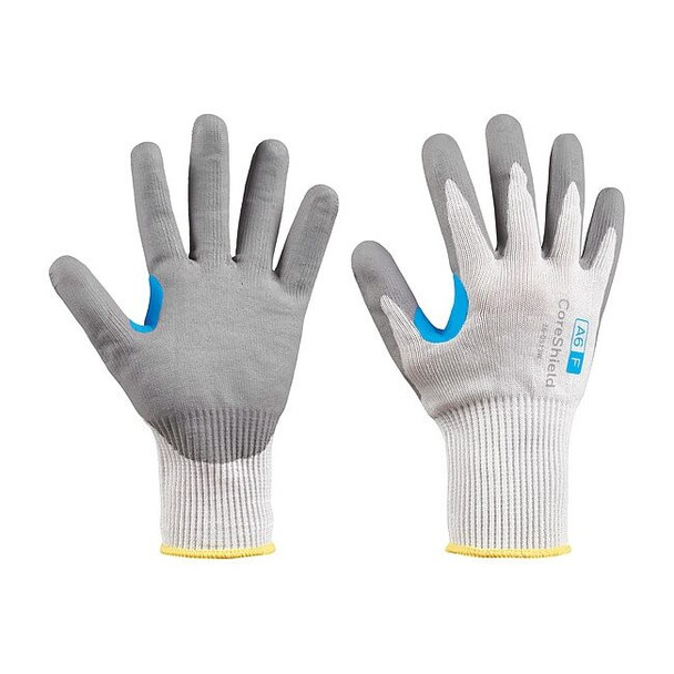 Cut-Resistant Gloves, Cut Level A6 ,Dipped ,Nitrile ,Smooth ,2XL 1 PR