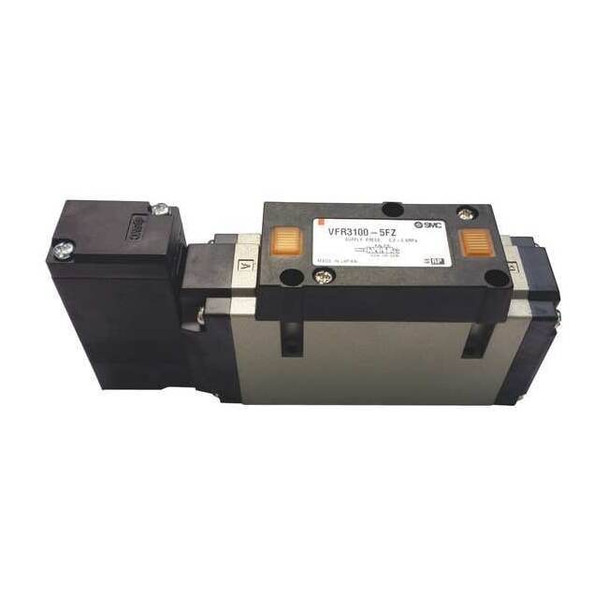 Smc Solenoid Air Con Valve,Five-Way,130 psi VFR3100-5FZ