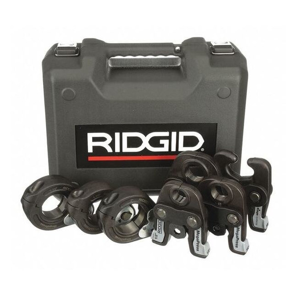 MegaPress Standard Kit With 1/2 in to 2 in Jaws, Rings, V2 Actuator and Case