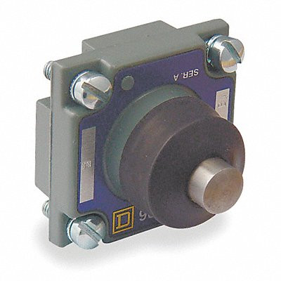 Telemecanique Sensors LimitSwitchHead,Plunger,Top,Momentary 9007E