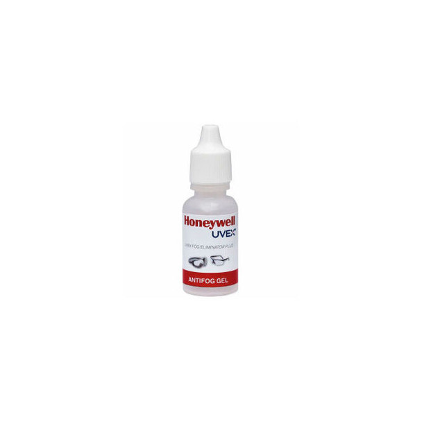 Honeywell Uvex S481 Fog Eliminator Plus Gel Packs Anti-Fog 6 Dropper Bottles/Box