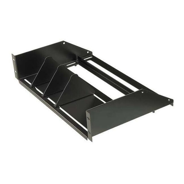Video Mount Products Adjustable Eight Receiver Rack Shelf ER-8RSA