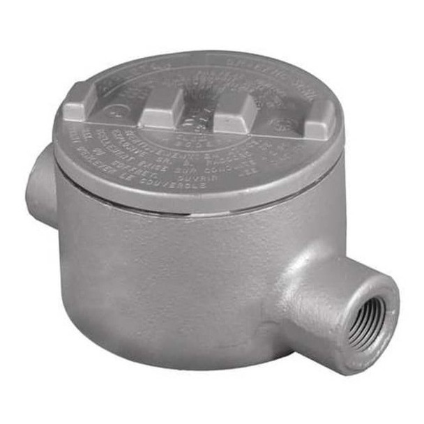 Appleton Electric Conduit Outlet Body,Iron,Trd Sz 3/4in GRC75