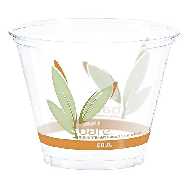 Solo Disp Cold Cup,10 oz,White/Green,PK1000 RTP9RBARE Solo Disp Cold Cup,10 oz,White/Green,PK1000 RTP9RBARE