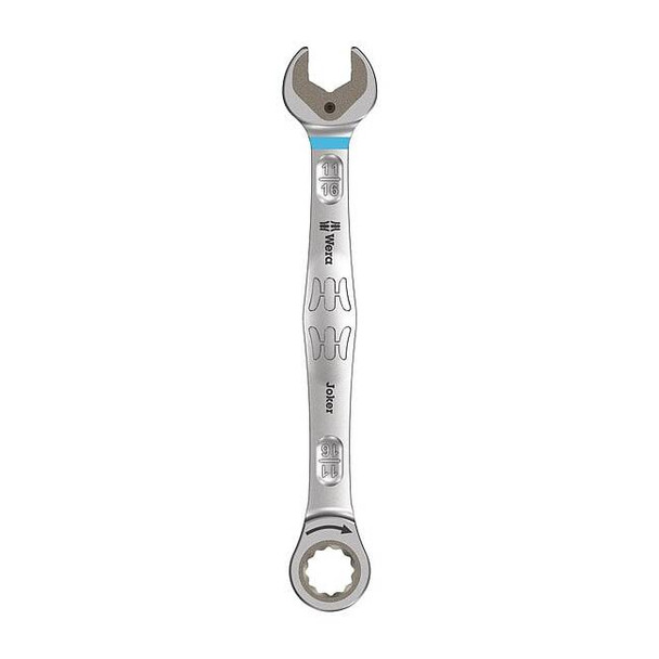 Wera Ratcheting Wrench,Head Size 11/16 in. 05073286001