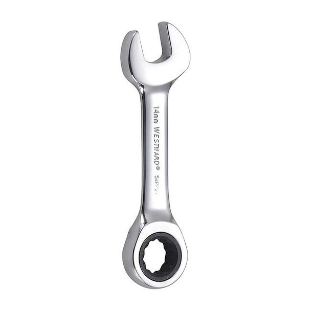 Westward Wrench, Combination/Stubby, Metric, 14mm 54PP27