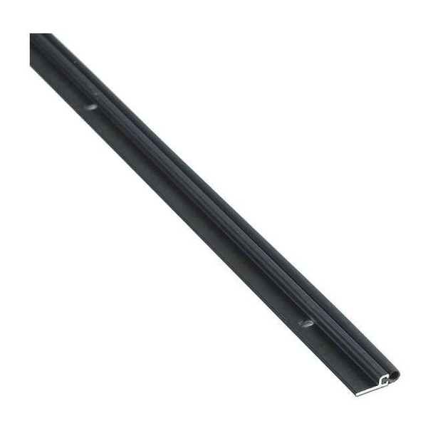 National Guard Weatherstrip,3/16in.,Vinyl,Black 155VDKB-96
