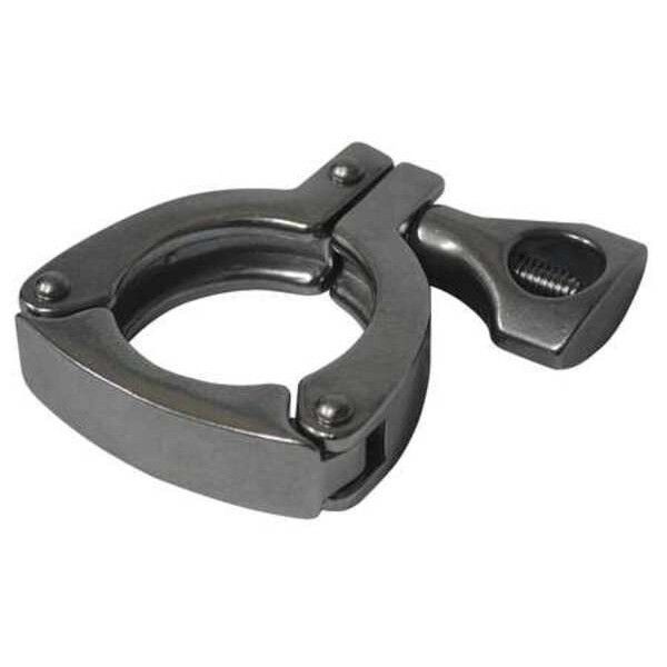 Manufacturer Varies Clamp,StainlessSteel,Threaded,21/2in 13MHHS2.5