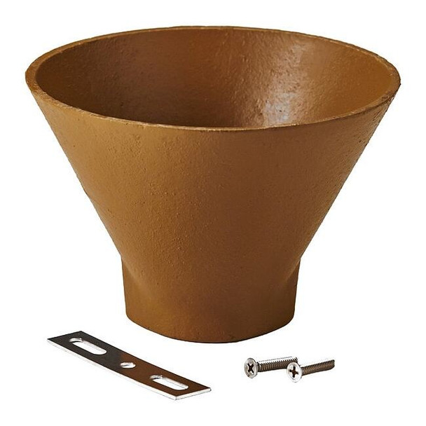 Jay R. Smith Manufacturing Sanitary Drain,6x4-1/4 in.,Cast Iron 3581