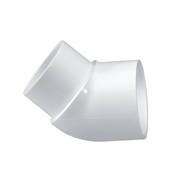 Westlake Pipe & Fittings PVC, 45 Elbow, 1 1/2 in, 1 1/2 in 423015