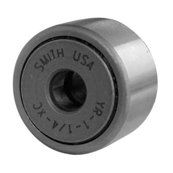 Smith Bearing Cam Follower, Crowned, Yoke, Unsealed YR-1-1/8-C