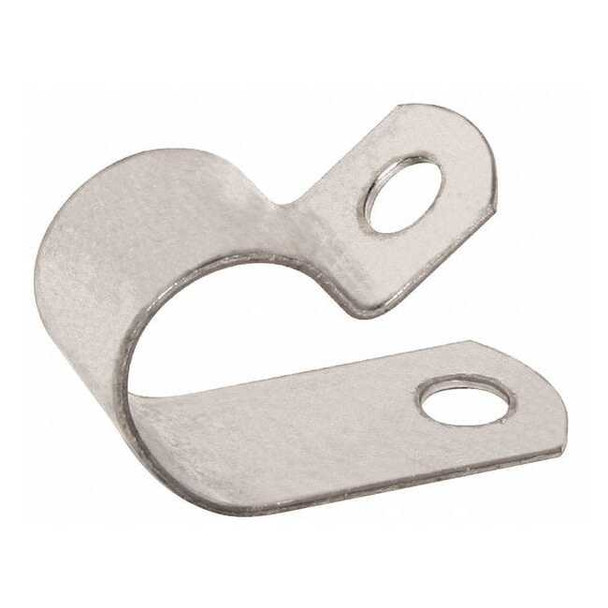 Kmc Cable Clamp, Steel, 3/8 in Bundle Dia., Gray, 50 PK CW0607Z1
