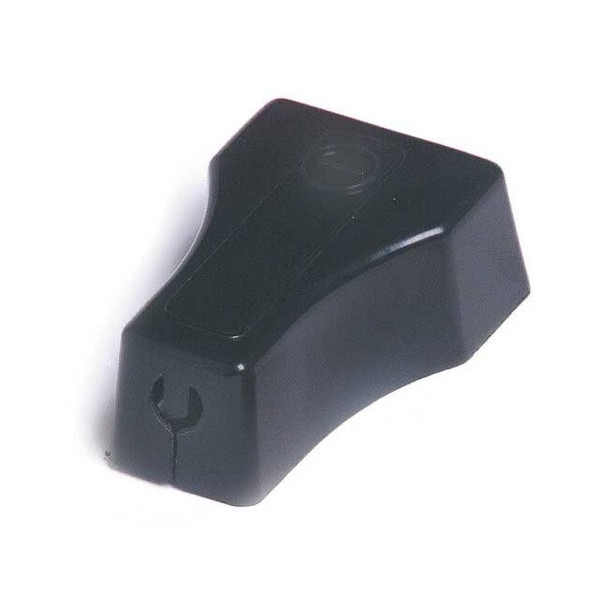 Quickcable Terminal Protector, Snap-On, PVC, Black, PK5 5702-360-005B
