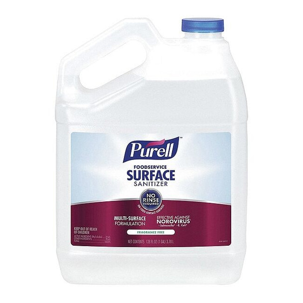 Purell Foodservice Surface Sanitizer, 1gal. Bottle, PK4 4341-04