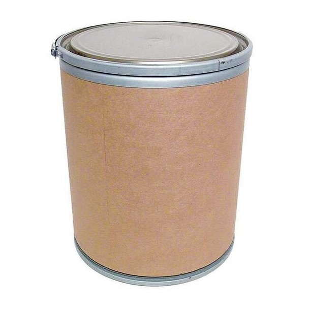 Open Head Transport Drum, Fiber, 15 gal, Lined, Brown