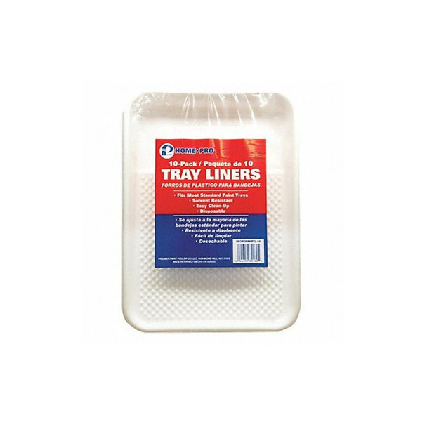 Plastic Paint Tray Liner, 1 qt, 15 1/2" L, 2" D, 11 1/2" W, 10 PK