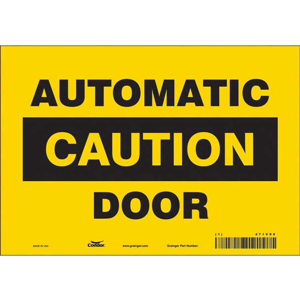 Condor Safety Sign,7 in x 10 in,Vinyl 471V90 Condor Safety Sign,7 in x 10 in,Vinyl 471V90