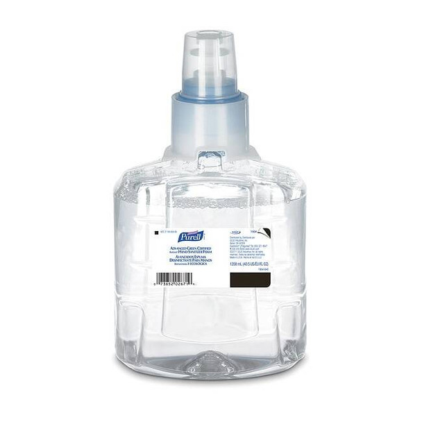 Purell Green Certified Hand Sanitizer Foam 1200mL Refill LT-12, PK2 1904-02