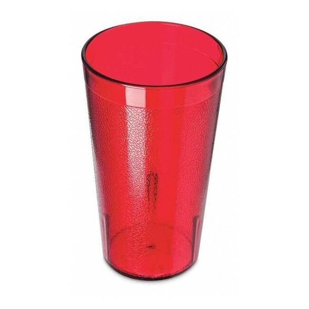 Carlisle Foodservice Tumbler,Ruby,12 oz. Capacity,PK6 521210