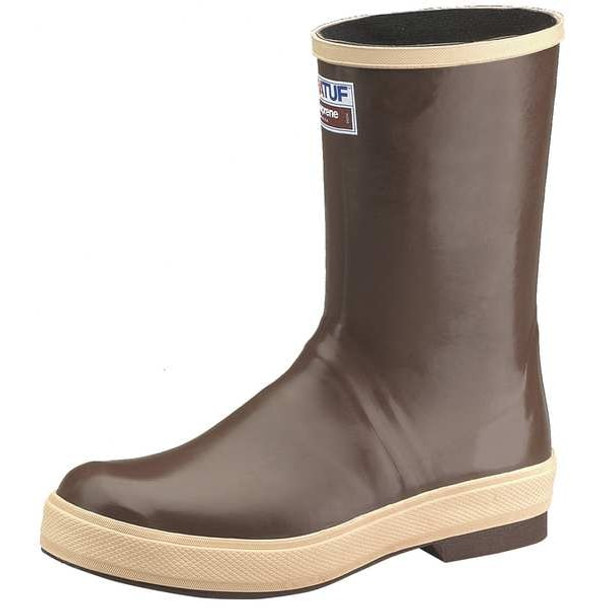 Xtratuf Men's Rubber Boot, 9 Plain Toe, 12" H, Brown, 22172G/9 22172G/9