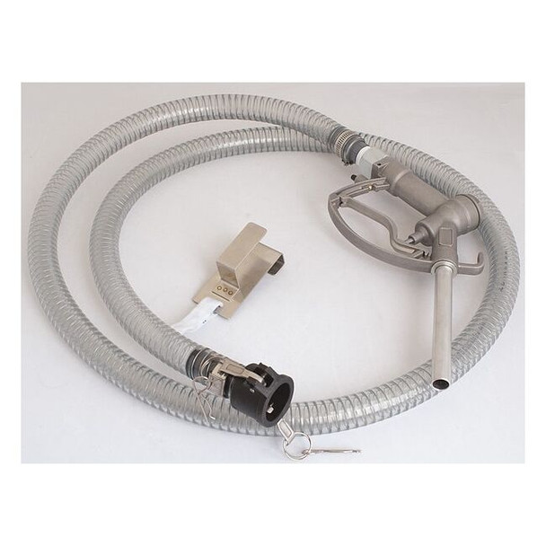 Action Pump DischargeHoseKit,1inDia,8ftL,PVC IBC-HK-8A2C