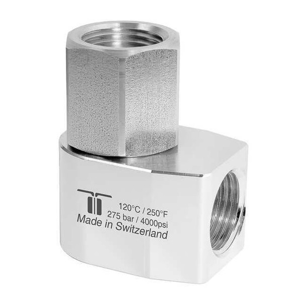 Mosmatic RotaryUnion,Elbow,Brass,1/2"Threaded 43.354