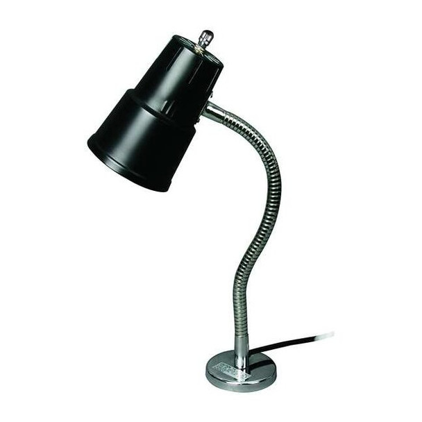 Task Light, LED, 5.5W, BLK, 18in, Gooseneck (Formerly LumaPro)