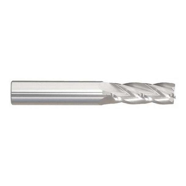 Manufacturer Varies Carbide End Mill, 1/2In, 4FL, Single, 3In 206-001203