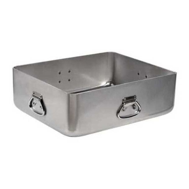 Vollrath Roasting Pan w/Drop Handles,18 1/2 in W 68391