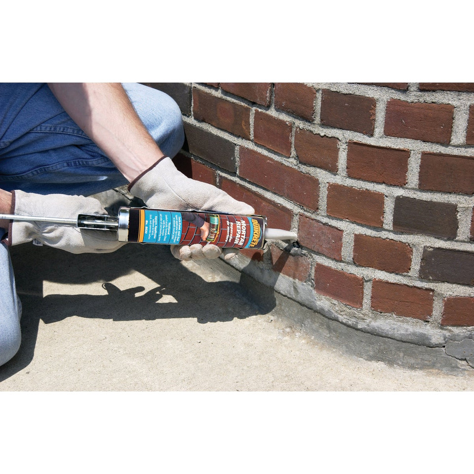 Quikrete Acrylic ReadyToUse Gray Mortar Sealant, 10 Oz. 862009