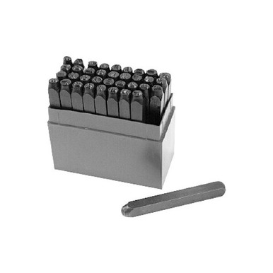 Hhip Width Number/Letter Stamp Set 0-9 and 8016-0003