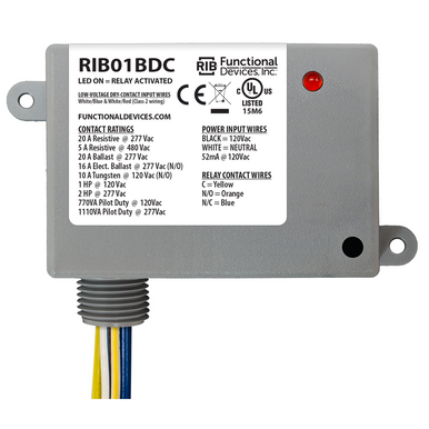 RIB Relays Enclosed Relay RIB01BDC MET-65173 - SIM Supply