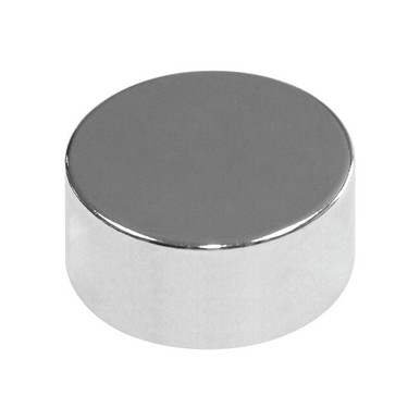 Mag-Mate Disc Magnet,50 lb.,Nickel Plating NEO-940X500 - SIM Supply