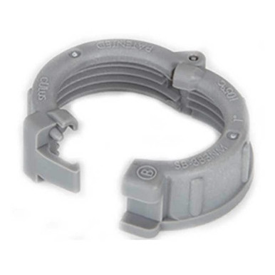 EMT-IMC-Rigid Bushing, 1 in, Threaded, Nylon, PVC Coated, Gray Pack of ...