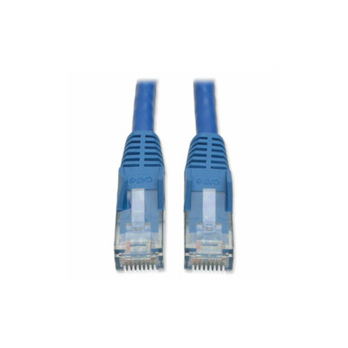 Tripp Lite Cat6 Gigabit Snagless Molded Patch Cable (RJ45 M/M) - Blue, 14-ft.(N201-014-BL)