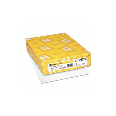 NEENAH PAPER Classic Laid Premium Paper, White, 97 Brightness, 24lb, Letter, 500 Sheets (Case of 3)
