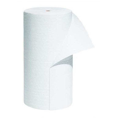 Pig MAT4102 Absorbent Roll,Oil-Based Liquids,White