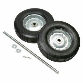 Global Industrial Replacement Semi-Pneumatic 10 Inch Hand Truck Wheel Kit
