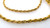 42 inch 4.2mm solid sterling rope chian with 14k gold plating.  Chain weighs approx 68 grams.  Available with 1 or 2 swivel hooks




Second Picture shows 4.2mm vs 5.5mm




Also available in sterling with no plating