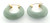 14karat yellow gold jade hoop earrings