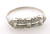 Platinum diamond wedding band weighing 3.2 grams.  Finger size 8.75.  Diamonds weigh approx.25ct tw