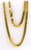 14 karat yellow gold 17.5 inch curb necklace weighing 18.4 grams