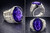 Computer Designed 18 x 13 Oval Amethyst ring 

Sterling ~24.5grams

14k ~31 grams