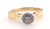 10 karat yellow gold diamond cluster ring weighing 3.3 grams.  Diamonds weigh a total of approx 25/100 of a carat .  Finger size 7.25
